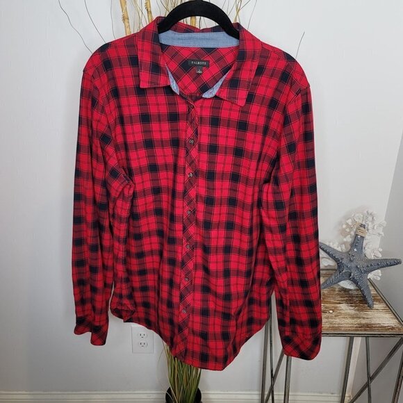 Talbots Button Up Womens Large - Picture 1 of 7